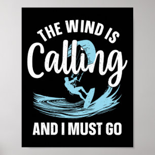 Poster Meilleur Art de Kitesurfing pour Hommes Femmes Kit