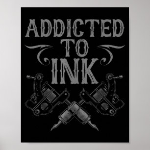 Poster Meilleur Art de Tatouage Pour Hommes Femmes Artist