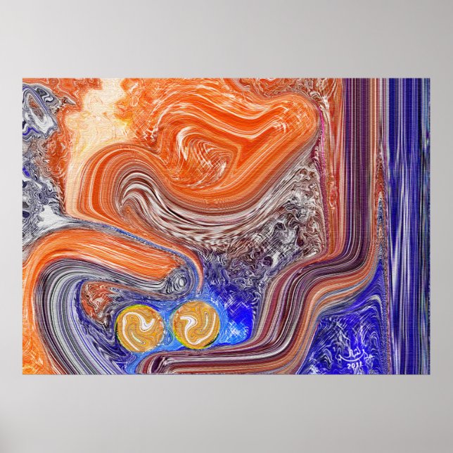 Poster Meilleur art islamique moderne (Devant)