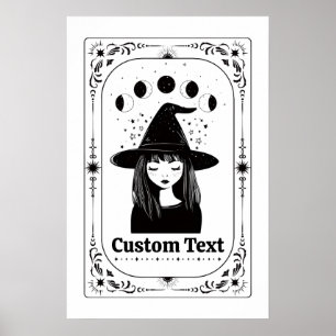 Poster Meilleur Cadeau Personnalisable de Zodiaque Tarot 