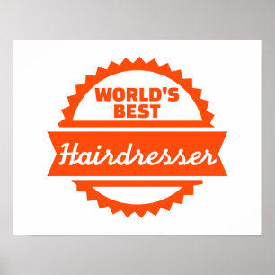 Poster Meilleur Coiffeur du monde
