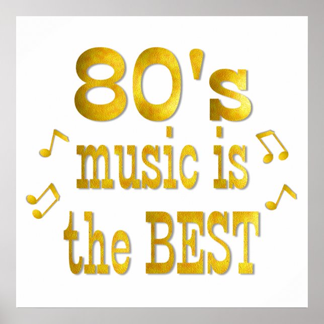 Poster Meilleur des années 80 (Devant)