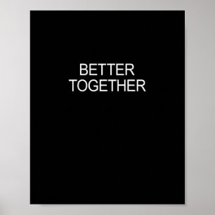 Poster Meilleur ensemble design minimal
