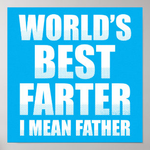 Poster Meilleur Farter du monde Je veux dire père