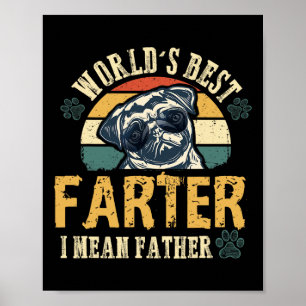 Poster Meilleur Farter Je Veux Dire Père Meilleur Père Ja