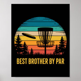 Poster Meilleur frère par joueur de golf au disque par Fr