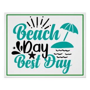 Poster Meilleur Jour De Plage-68634