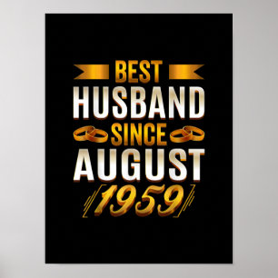 Poster Meilleur Mari depuis août 1959 - Funny 61st