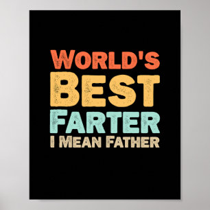 Poster Meilleur Monde Plus Loin Je Veux Dire Père