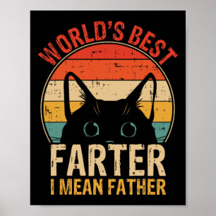 Poster Meilleur Monde Plus Loin Je Veux Dire Père Drôle F