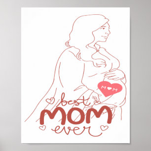 Poster Meilleure maman jamais