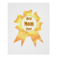 Meilleure maman jamais Golden Lauréat du prix ruba