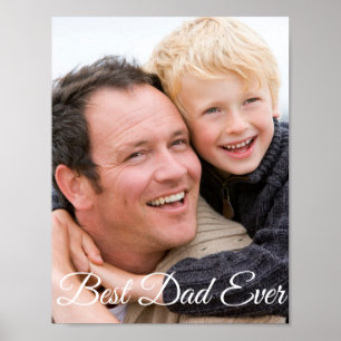 Poster Meilleure photo de Fête des pères papa