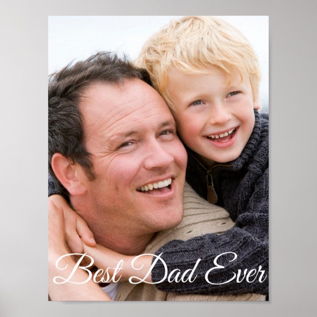 Poster Meilleure photo de Fête des pères papa (Devant)