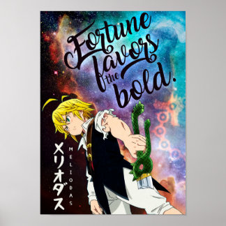 Poster Meilleures Citations D'Anime Sur Fortune