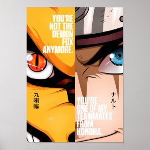 Poster Meilleurs Anime Citation À Propos D'Amis