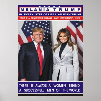 Poster melania trump