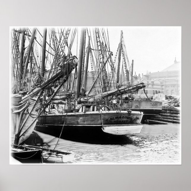 Poster Melbourne, 1903 : The Alma Doepel (Devant)