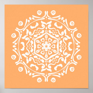 Poster Melon Mandala