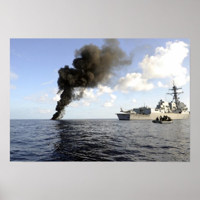 Poster Membres de la Garde côtière américaine (Devant)