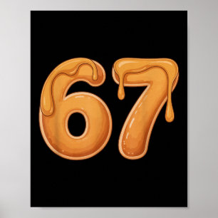 Poster Mème drôle de crêpe 67 Six Sept Argot