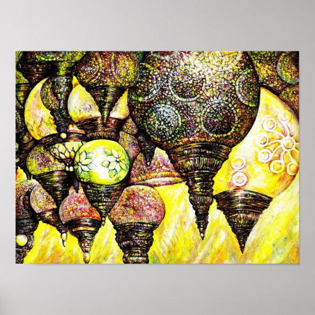 Poster Même plus grande idée de couleur (Devant)