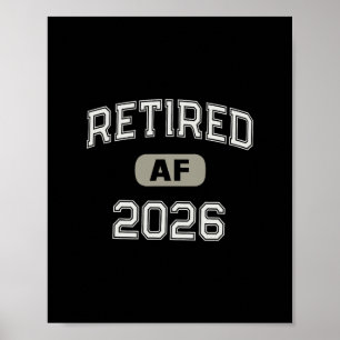 Poster Mémé Retraitée Af 2026 Papa Vacances Maman Croisiè