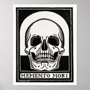 Poster Memento mori (1916) de Julie de Graag (1877-1924)