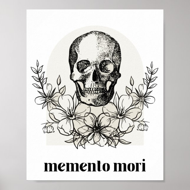 Poster Memento Mori - Imprimer (Devant)