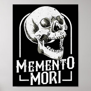 Poster Memento Mori stoïque stoïque philosophie de mortal