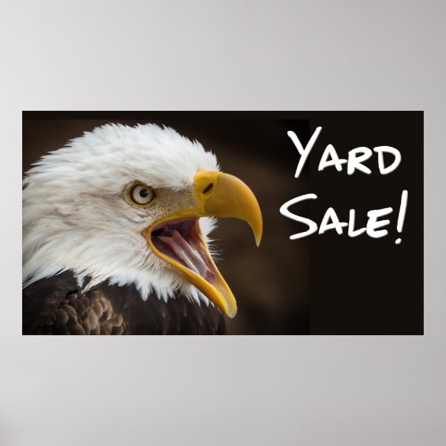 Poster Mèmes amusants d'aigle avec des images drôles (Devant)