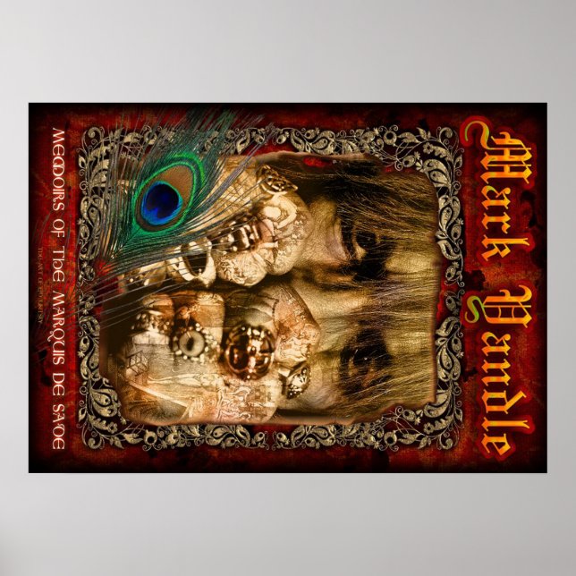 Poster Mémoires De L'Affiche Du Marquis De Sade (Devant)