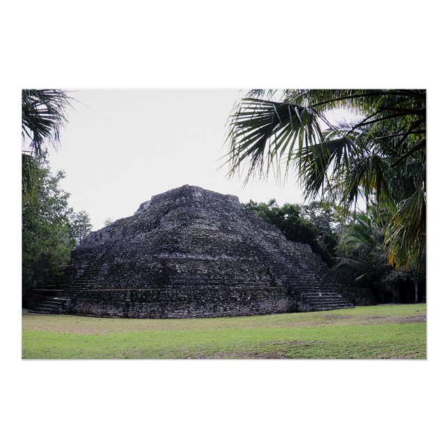 Poster Mémoires mayas (Devant)