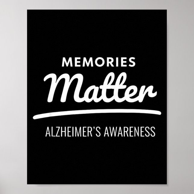 Poster Mémoires sensibilisation alzheimer  (Devant)