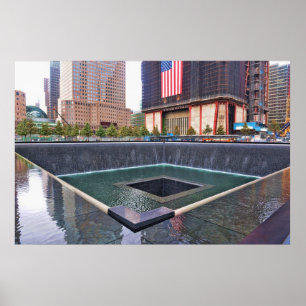 Poster Mémorial 911 de point zéro