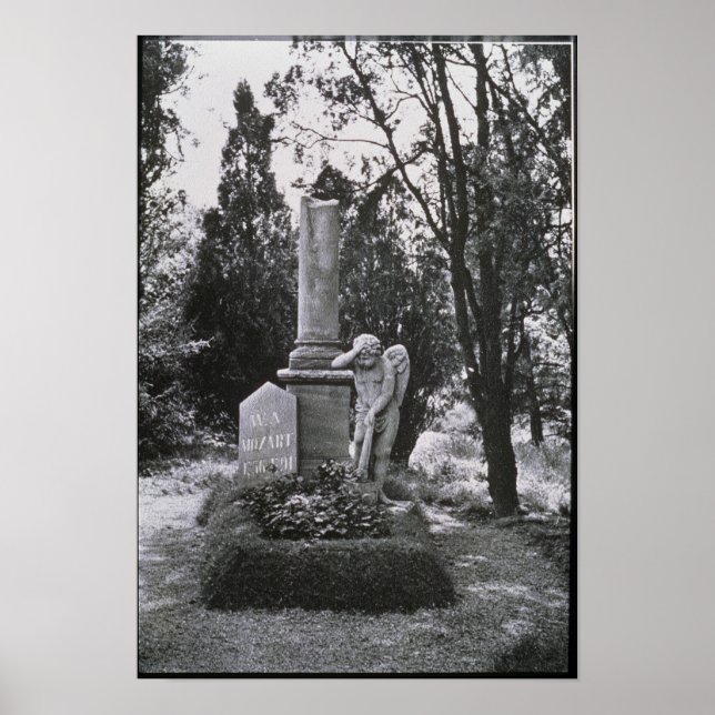 Poster Mémorial à Wolfgang Amadeus Mozart (Devant)