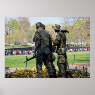 Poster Mémorial de guerre du Vietnam D.C.