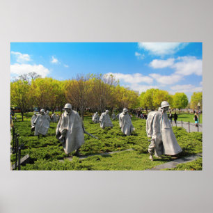 Poster Mémorial de la guerre de Corée