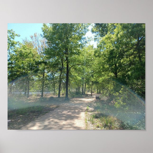 Poster Memorial Park Houston (Devant)