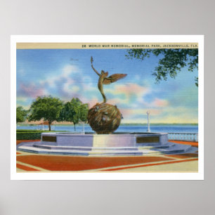 Poster Memorial Park, Jacksonville, la Floride