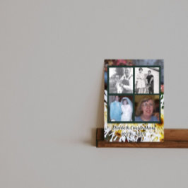 Poster Memorial Quatre photos White Spider Mums Photo