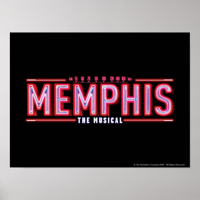 Poster MEMPHIS - Le logo musical (Devant)