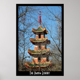 Poster Memphis Zoo Pandas