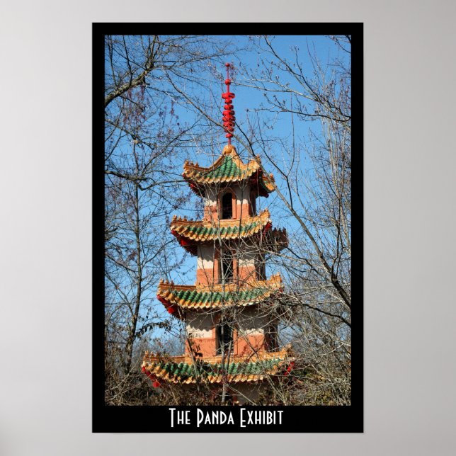 Poster Memphis Zoo Pandas (Devant)