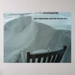 POSTER MENACE POUR LA VIE TEMPS HIVER 2019