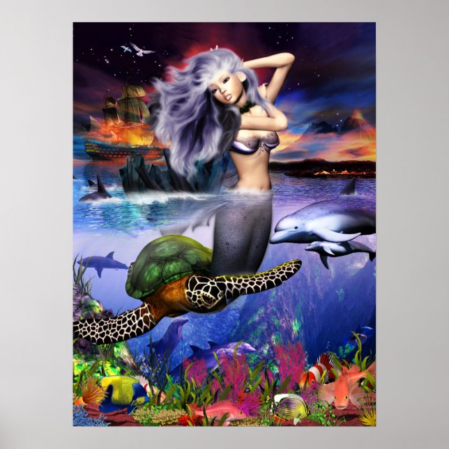 Poster Menehune Mermaid (Devant)
