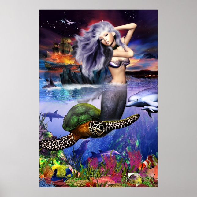 Poster Menehune Mermaid (mise à jour) (Devant)