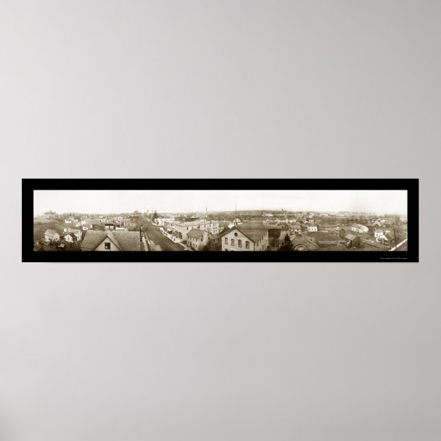 Poster Menomonee Falls WI Photo 1913 (Devant)