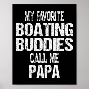 Poster Mens Mes Épouses De Bateau Préférées Appelez-Moi P