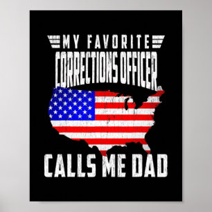 Poster Mens Mon Agent Correctionnel Préféré M'Appelle 